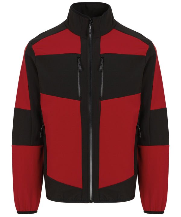 Regatta E-Volve Unisex 2-layer Softshell Jacket - Classic Red/Black