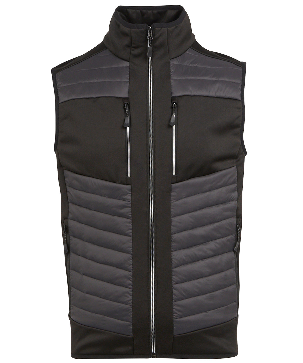 Regatta E-Volve Unisex Thermal Hybrid Bodywarmer - Ash/Black
