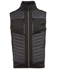 Regatta E-Volve Unisex Thermal Hybrid Bodywarmer - Ash/Black