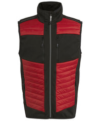 Regatta E-Volve Unisex Thermal Hybrid Bodywarmer - Classic Red/Black