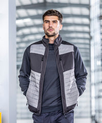 Regatta E-Volve Unisex Thermal Hybrid Bodywarmer - Ash/Black