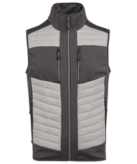 Regatta E-Volve Unisex Thermal Hybrid Bodywarmer - Mineral Grey/Ash