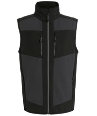 Regatta E-Volve Unisex 2-layer Softshell Bodywarmer - Ash/Black