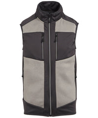 Regatta E-Volve Unisex Knit-effect Stretch Bodywarmer - Mineral Grey/Ash