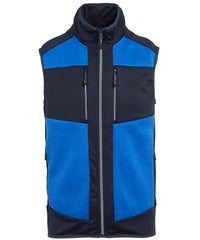Regatta E-Volve Unisex Knit-effect Stretch Bodywarmer - Strong Blue/Navy