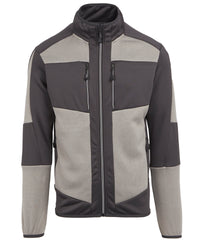 Regatta E-Volve Unisex Knit-effect Stretch Mid-layer - Mineral Grey/Ash