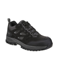 Regatta Mudstone S1P Safety Trainers - Black/Granite