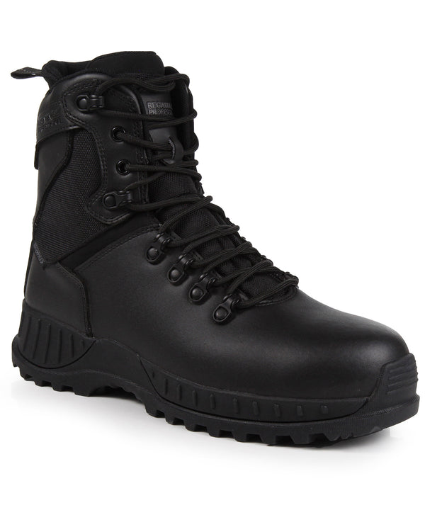 Regatta Basestone S3 Waterproof Safety Boots - Black
