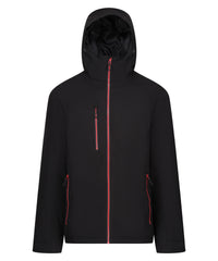 Regatta Navigate Waterproof Insulated Jacket - Black/Classic Red