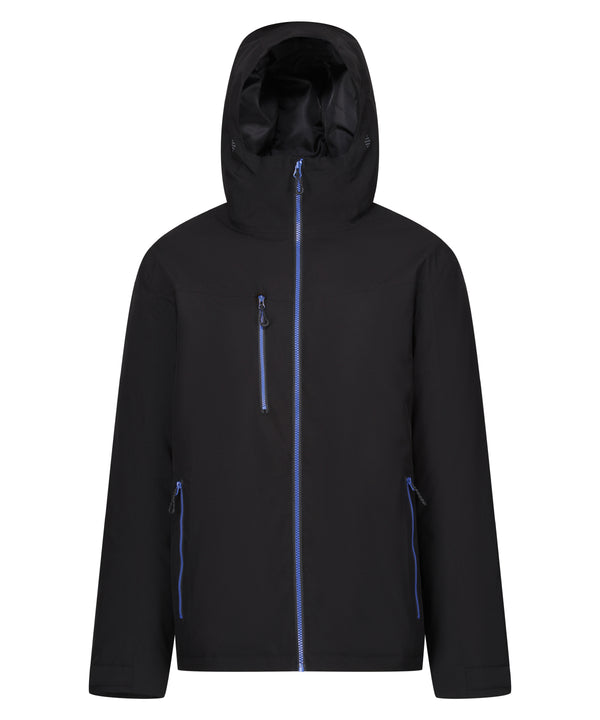 Regatta Navigate Waterproof Insulated Jacket - Black/New Royal