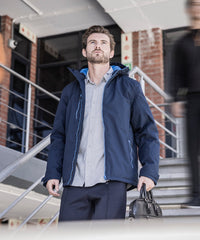 Regatta Navigate Waterproof Insulated Jacket - Black/Classic Red