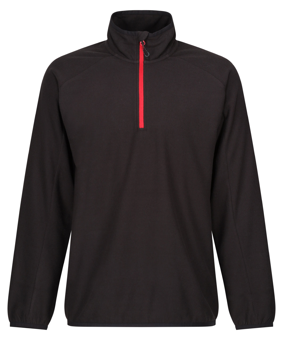 Regatta Navigate Half-zip Fleece - Black/Classic Red