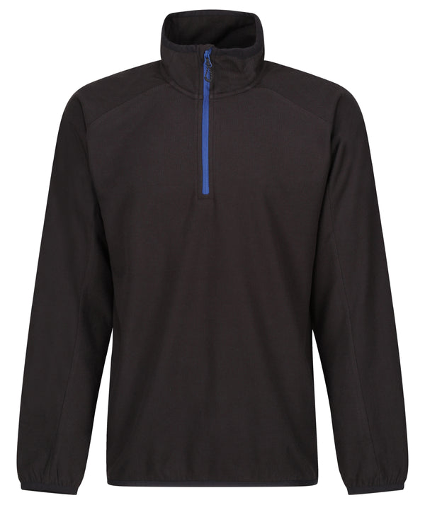 Regatta Navigate Half-zip Fleece - Black/New Royal