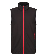 Regatta Navigate Fleece Bodywarmer - Black/Classic Red