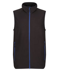 Regatta Navigate Fleece Bodywarmer - Black/New Royal
