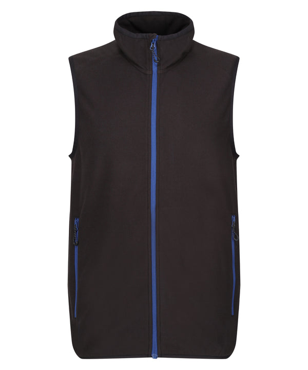 Regatta Navigate Fleece Bodywarmer - Black/New Royal