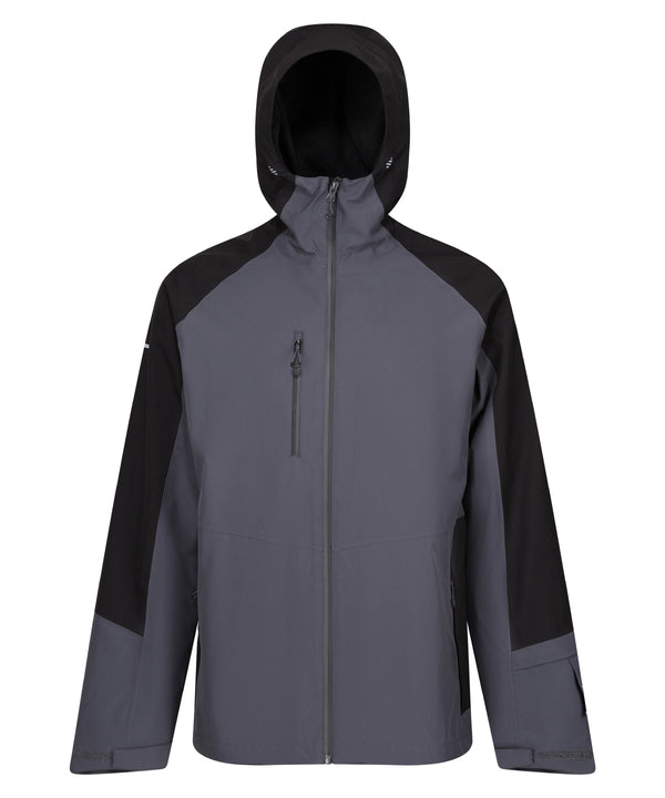 Regatta X-Pro Beacon Brite Light Waterproof Jacket - Seal Grey/Black