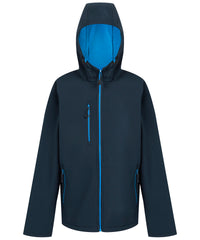 Regatta Navigate 2-layer Hooded Softshell Jacket - Navy/French Blue