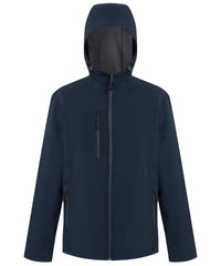 Regatta Navigate 2-layer Hooded Softshell Jacket - Navy/Seal