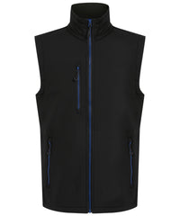 Regatta Navigate 2-layer Softshell Bodywarmer - Black/New Royal