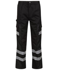 Regatta Pro Ballistic Workwear Cargo Trousers - Black
