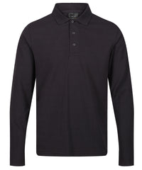 Regatta Pro 65/35 Long Sleeve Polo - Seal Grey