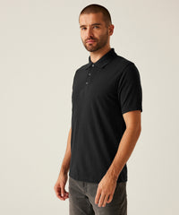 Regatta Pro 65/35 Short Sleeve Polo - Black