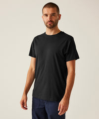 Regatta Pro Soft-touch Cotton T-shirt - Black