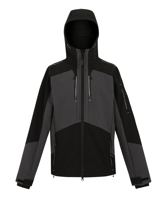 Regatta 4-Tex Stretch 3-layer Softshell Jacket - Slate Grey/Black