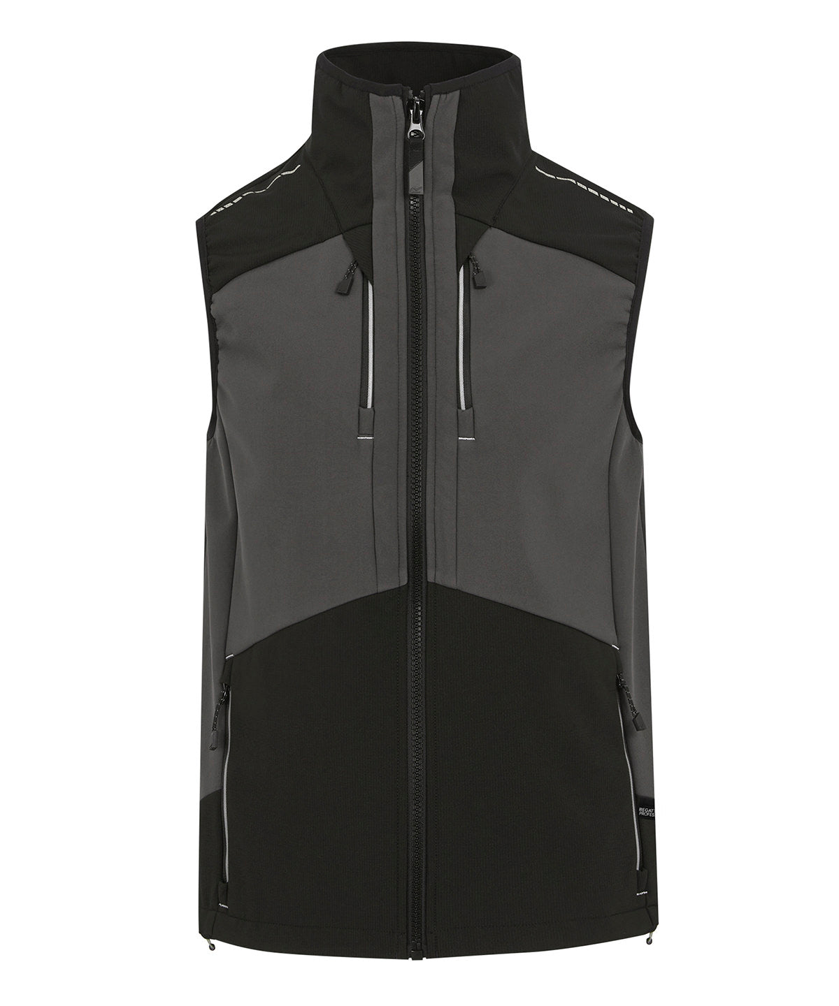 Regatta 4-Tex Stretch 3-layer Softshell Bodywarmer - Slate Grey/Black