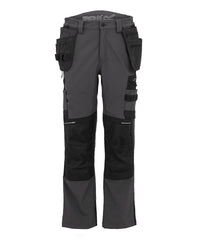Regatta 4-Tex Stretch Holster Trousers - Slate Grey/Black