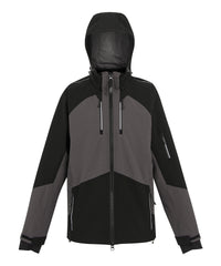 Regatta 4-Tex Stretch Waterproof Shell Jacket - Slate Grey/Black