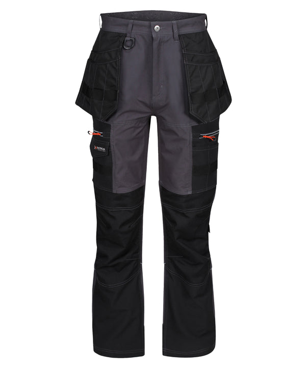 Regatta Infiltrate Stretch Holster Trousers - Iron/Black