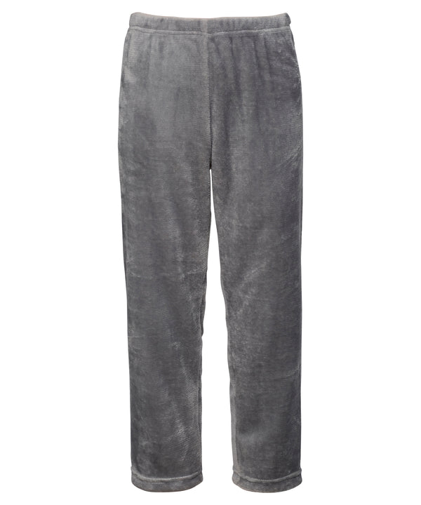Kids Ribbon Luxury Eskimo-style Fleece Pants - Grey