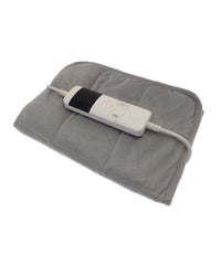 Ribbon Electric Weighted Heat Pad - Grey
