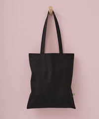 Nutshell Organic Cotton Shopper Long Handle - Black