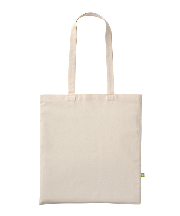 Nutshell Organic Cotton Shopper Long Handle - Natural