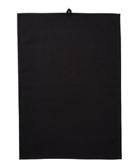Nutshell Organic Cotton Tea Towel - Black