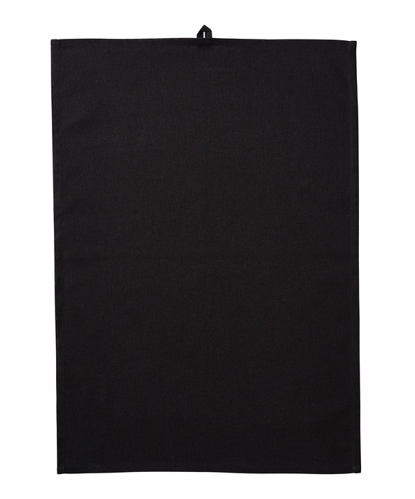 Nutshell Organic Cotton Tea Towel - Black