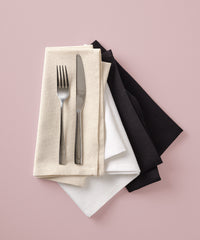 Nutshell Organic Cotton Napkin - Black