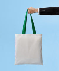 Nutshell Varsity Cotton Shopper Long Handle - Black/Fire Red
