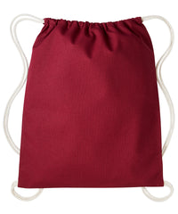 Nutshell Gymsac with Cords - Hot Red/Natural
