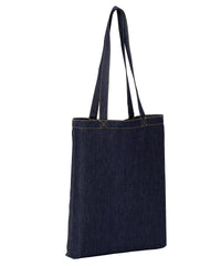 Nutshell Denim ‘flat Base’ Shopper - Indigo Denim