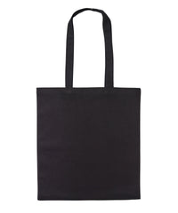 Nutshell Recycled Cotton Shopper Long Handle - Black