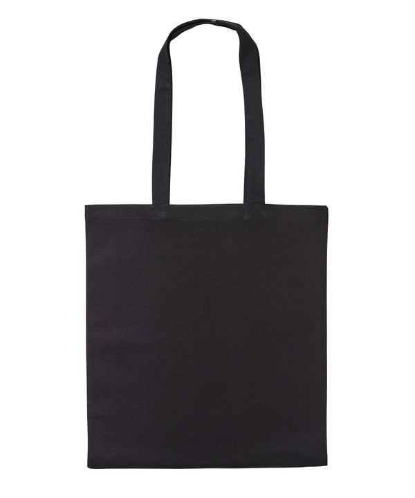 Nutshell Recycled Cotton Shopper Long Handle - Black