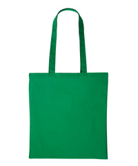 Nutshell Recycled Cotton Shopper Long Handle - Bottle Green
