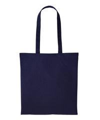 Nutshell Recycled Cotton Shopper Long Handle - French Dark Navy