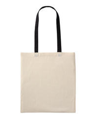 Nutshell Recycled Cotton Shopper Long Handle - Natural/Black