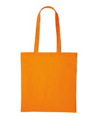 Nutshell Recycled Cotton Shopper Long Handle - Orange