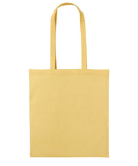 Nutshell Recycled Cotton Shopper Long Handle - Yellow Marl